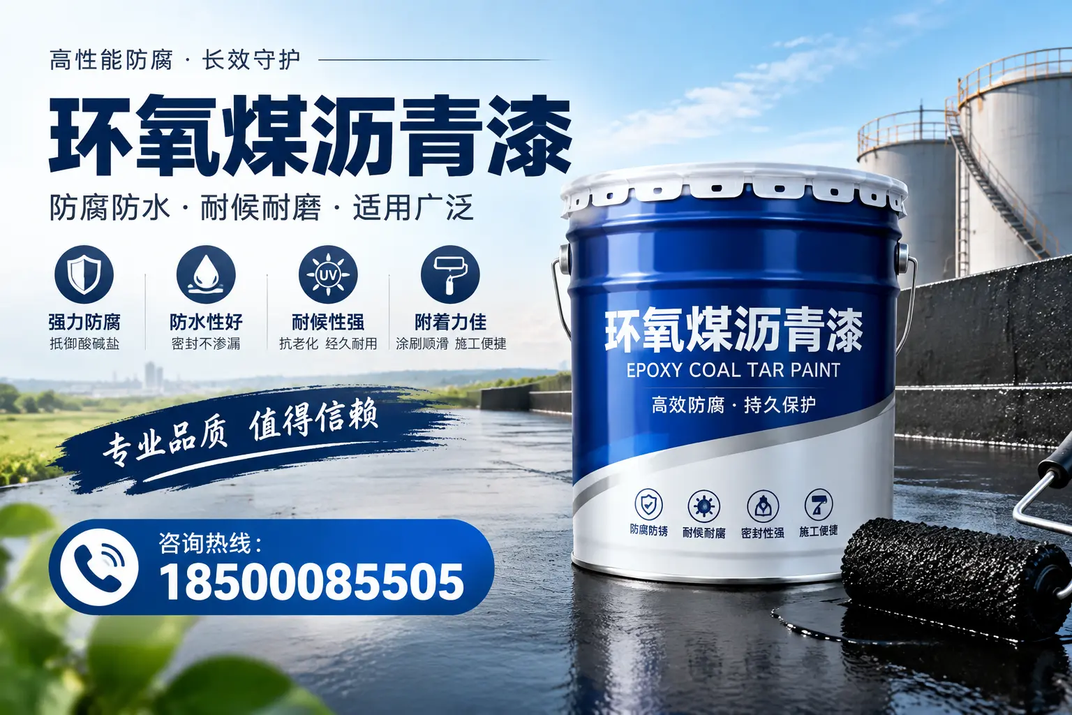 环氧煤沥青漆与油漆的区别，围场消费者最关心的问题